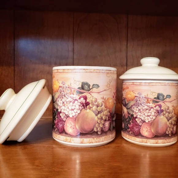 Certified International Pamela Gladding Canisters - Picture 5 of 5